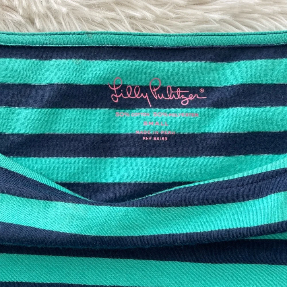 Lilly Pulitzer 'Cassie' Striped Boatneck Casual Dress
